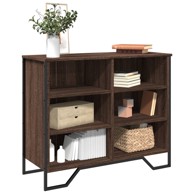 Komoda, 91 x 35,5 x 74,5 cm, konstruirano drvo, hrast sonoma