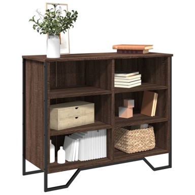 Komoda, 91 x 35,5 x 74,5 cm, konstruirano drvo, hrast sonoma