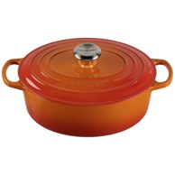 LE CREUSET Signature ovalni lonac, 27 cm, volcanic