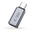 TECH-PROTECT Ultraboost audio adapter, USB-C/Lightning, sivi