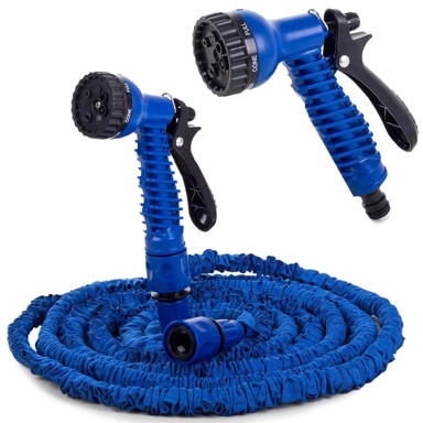 VERKGROUP Vrtna cijev za rastezanje, 15 m, za zalijevanje