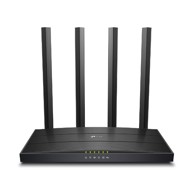 TP-Link Router Archer C6U Gigabit Ethernet Dual-band (2.4 GHz / 5 GHz) crni