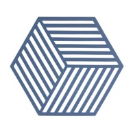 ZONE Plavi silikonski podmetač za vrući lonac Geo