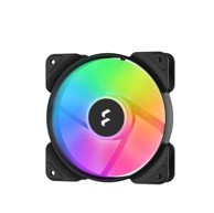 FRACTAL Ventilator Aspect 12 RGB PWM 120 mm, crni