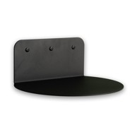 SPINDER DESIGN Crna metalna polica 30 cm Flex