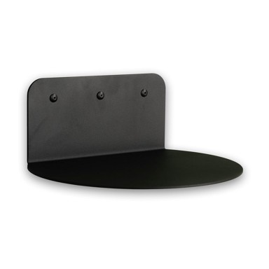 SPINDER DESIGN Crna metalna polica 30 cm Flex