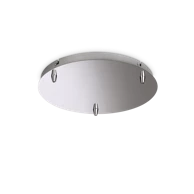 IDEAL LUX Stropni nosač za visilice rozeta standard 3 luci krom id285597
