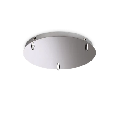 IDEAL LUX Stropni nosač za visilice rozeta standard 3 luci krom id285597