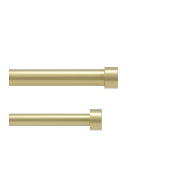 UMBRA Karniša Cappa čelična produžna dvostruka, 91-168 cm