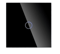 Pametni WiFi prekidač svjetla One LS11, crni