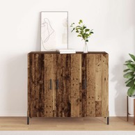 Bočni ormarić 90x34x80 cm inženjersko drvo, staro drvo  
