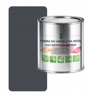 Metalna boja za hrđu 4 u 1 grafit RAL 7024 pocinčani čelik 1 l sjajna