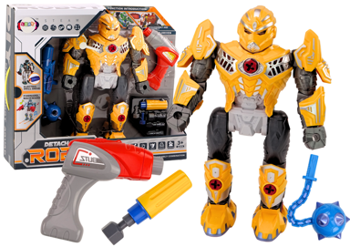 Robot s odvijačem i efektima, žuta 