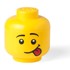 LEGO® Kutija za pohranu u obliku glave Silly L, žuta