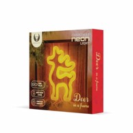 FOREVER LIGHT Neon svjetlo sa drvenim okvirom