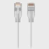 UBIQUITI Patch kabel UACC-Cable-Patch-EL-0.15M-W-24, Cat6, 0.15 m, bijeli, prozirni