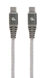 GEMBIRD Kabel USB-C 3.1 na USB-C, 1.5 m, 100 W, Power Delivery, crni, CC-USB2B-CMCM100-1.5M