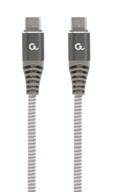 GEMBIRD Kabel USB-C 3.1 na USB-C, 1.5 m, 100 W, Power Delivery, crni, CC-USB2B-CMCM100-1.5M