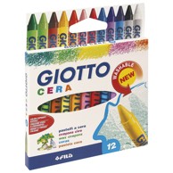 GIOTTO Voštane boje 2812, 12 boja