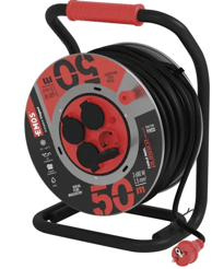 EMOS Produžni kabel P19223 4 utičnice 50 m guma-neopren 230 V 1,5 mm2 vanjski crni