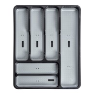 ADDIS Crno-sivi organizator pribora Basic