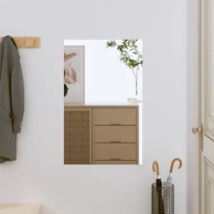 Zidno ogledalo 40 x 60 cm stakleno pravokutno