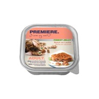 PREMIERE Cat Adult Finest losos u želeu 100 g ALU-pak