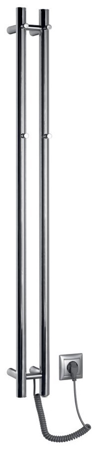 SAPHO Električni sušač ručnika PAPINADO, 109 x 1200 mm, 40 W, kromirani