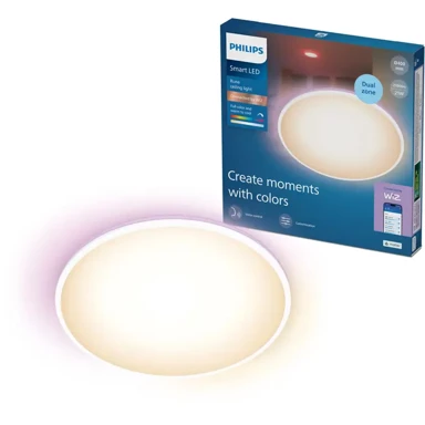 PHILIPS Pametna LED stropna svjetiljka Rune DUE 2700-6500K