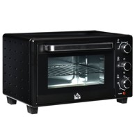 HOMESTAR Mini pećnica 21 L, crno-srebrna
