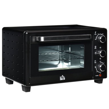 HOMESTAR Mini pećnica 21 L, crno-srebrna