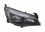 TYC Far OPEL ASTRA J lijevi 13- H7/H7 tamni 20-12190-25-2