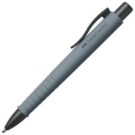 FABER-CASTELL Olovka kemijska gumirana Poly Ball Urban XB 241188 siva