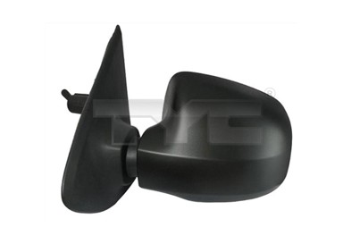 TYC Retrovizor Dacia Logan 13-, crni, lijevi, unutarnje podešavanje, Sandero