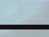 COLOP Laminat za graviranje LZ-991-005A, 0,5 mm, brušeni srebrni/crni