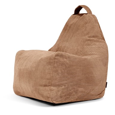 SLOWDOWN Smeđa vreća za sjedenje od samta Play Amuse