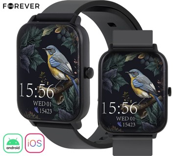 FOREVER Pametni sat ForeVigo 3 SW-320, crni