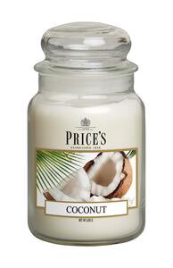 PRICES CANDLES mirisna svijeća velika, kokos