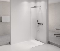 POLYSAN Tuš zid ARCHITEX CHROM, 1062 mm, prozirno staklo