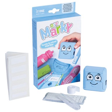 COLOP Pečat za tekstil My Marky Plus s priborom, plava