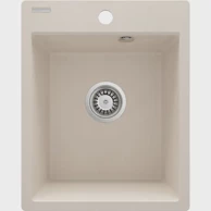 DEANTE Sudoper Corio, granit, 1-korito, bež, 40x50 cm, ZRC_5103