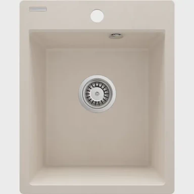 DEANTE Sudoper Corio, granit, 1-korito, bež, 40x50 cm, ZRC_5103