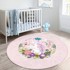 MILA HOME Ružičasti dječji tepih ø 100 cm Comfort 