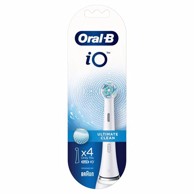 ORAL-B Zamjenske glave četkice za zube iO Ultimate Clean 4ct, bijela