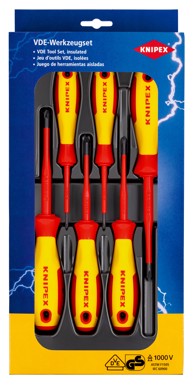 KNIPEX Paket odvijača VDE 00 20 12 V03