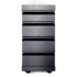 Inox modul s ladicama 9515, 43 cm, crni