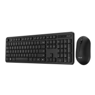 ASUS Set miš i tipkovnica CW100, RF bežični, crna