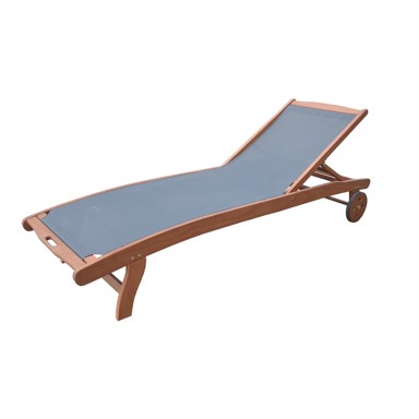 Drvena ležaljka Irena 196x68,5x33,5/91 cm