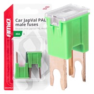 AMIO Set JapVal PAL U muški auto osigurača, 2 kom, 40A