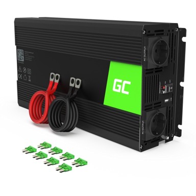 GREEN CELL Inverter Power, 12V/230V, 1500W